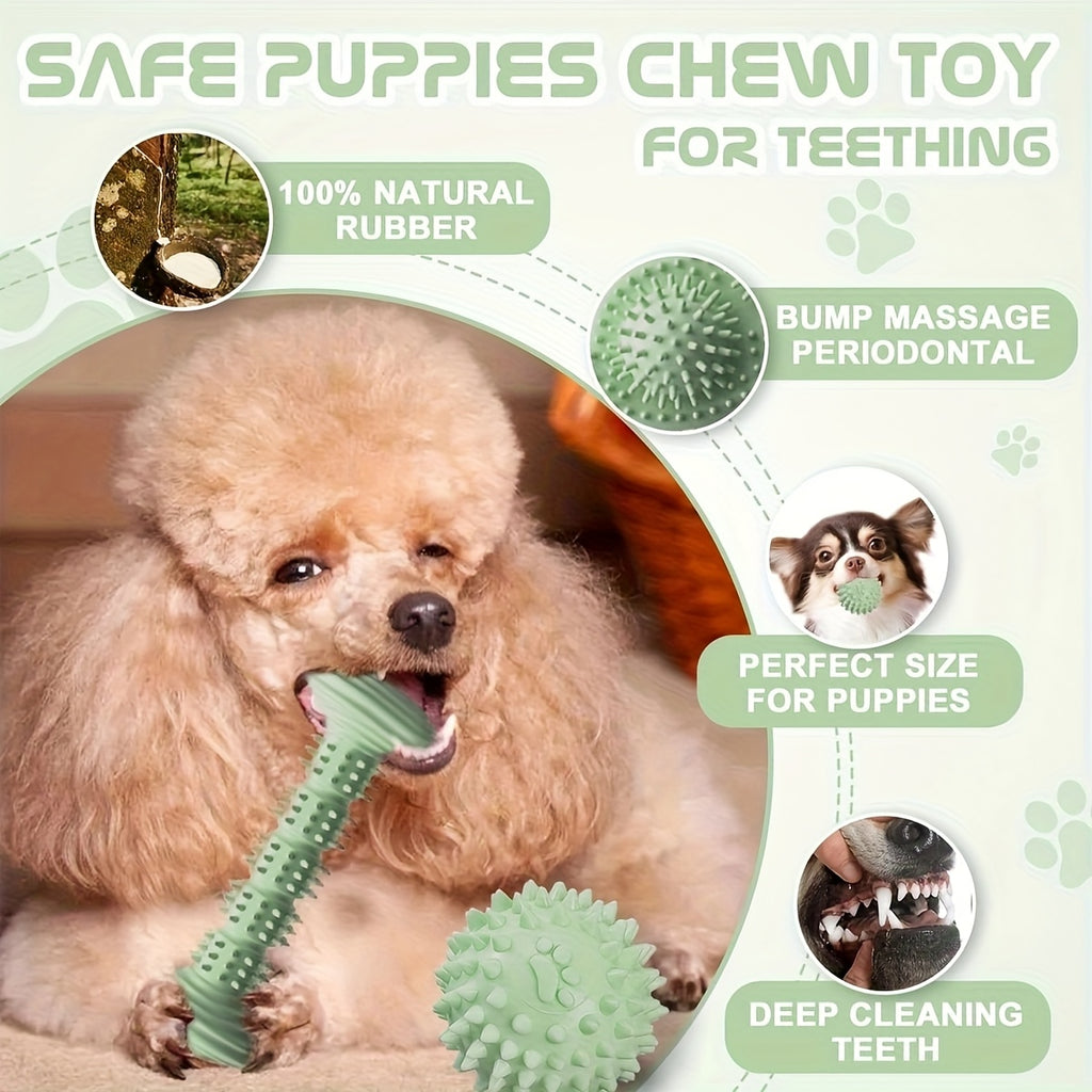 6pcs Silicone Chew Toys 6pcs Durable Silicone Chew Toys for Small Dogs | Safe