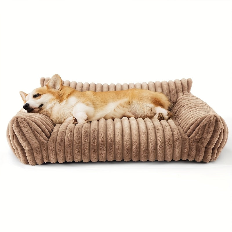 Easy to Store and Maintain! 1 Lightweight Detachable Pet Sofa | Perfect for Lazy Pet Owners in Living Rooms and Balconies