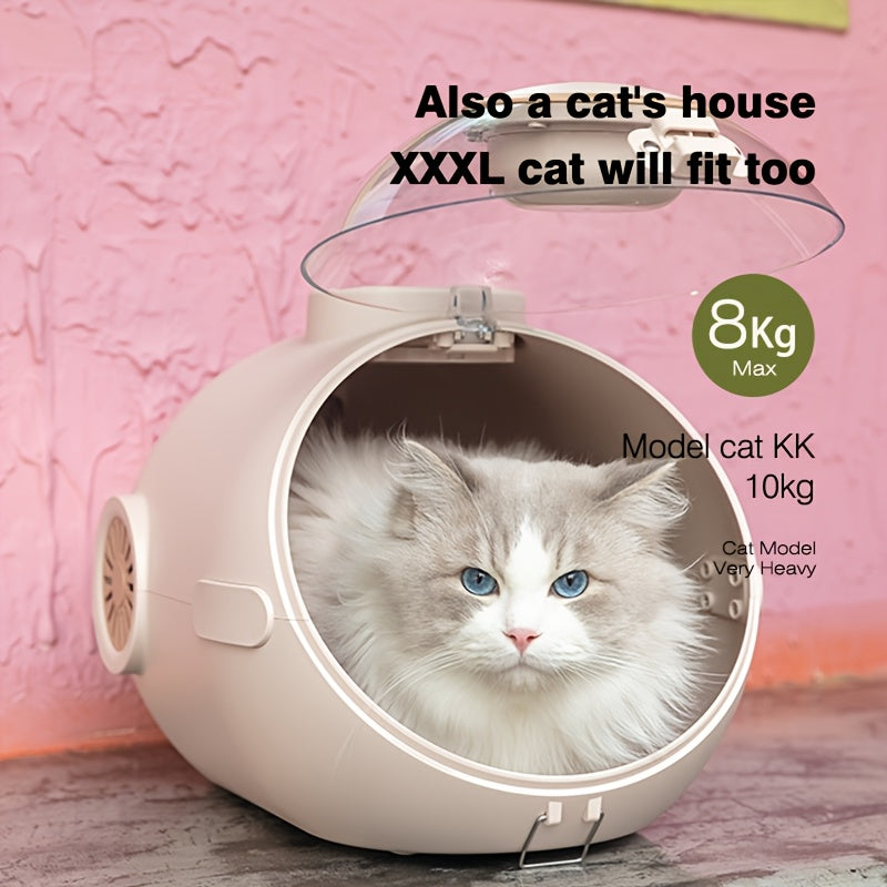 Breathable Cat Backpack Breathable & Ventilated 24L Submarine Cat Backpack Carrier