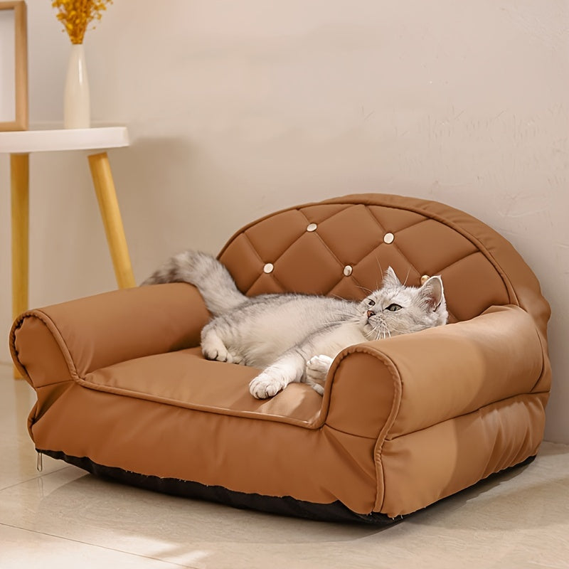 Cat Nest Dog Bed Four Seasons Universal Cat Mattress Cat Sofa Dog Sofa Pet Nest Cat Nest Non-Sticky Hair Four Seasons Cat Supplies