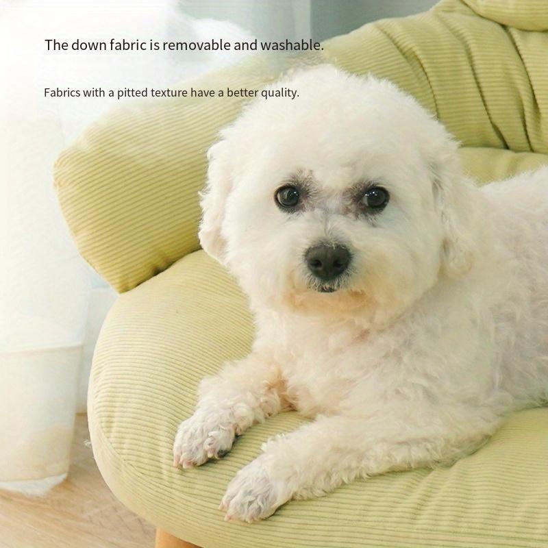 All-Season Pet Sofa Bed for Dogs & Cats - Removable & Washable