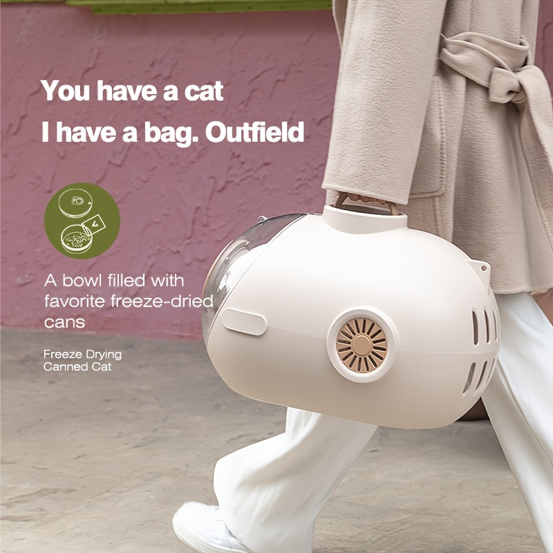 Breathable Cat Backpack Breathable & Ventilated 24L Submarine Cat Backpack Carrier