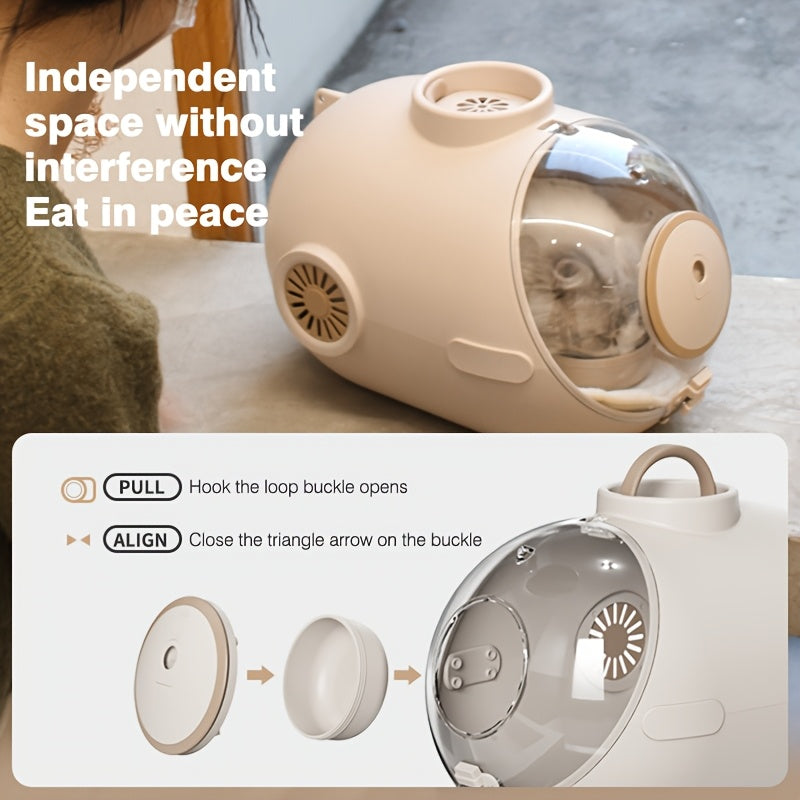 Breathable Cat Backpack Breathable & Ventilated 24L Submarine Cat Backpack Carrier