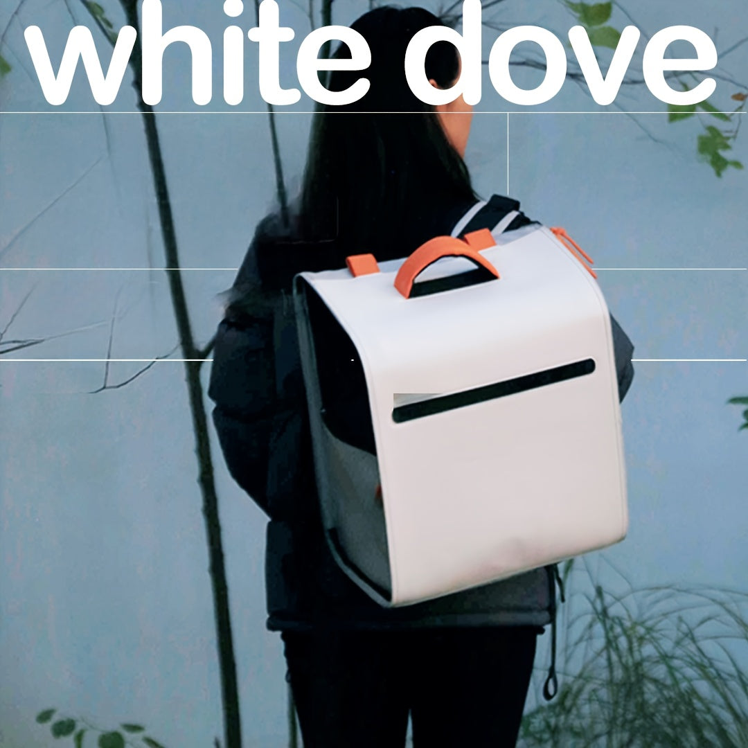 Cat Backpack Carrier for Small Dogs & Medium Cats - 18 lbs Capacity Foldable Travel Backpack with Ventilation Mesh