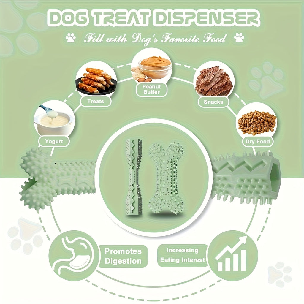 6pcs Silicone Chew Toys 6pcs Durable Silicone Chew Toys for Small Dogs | Safe