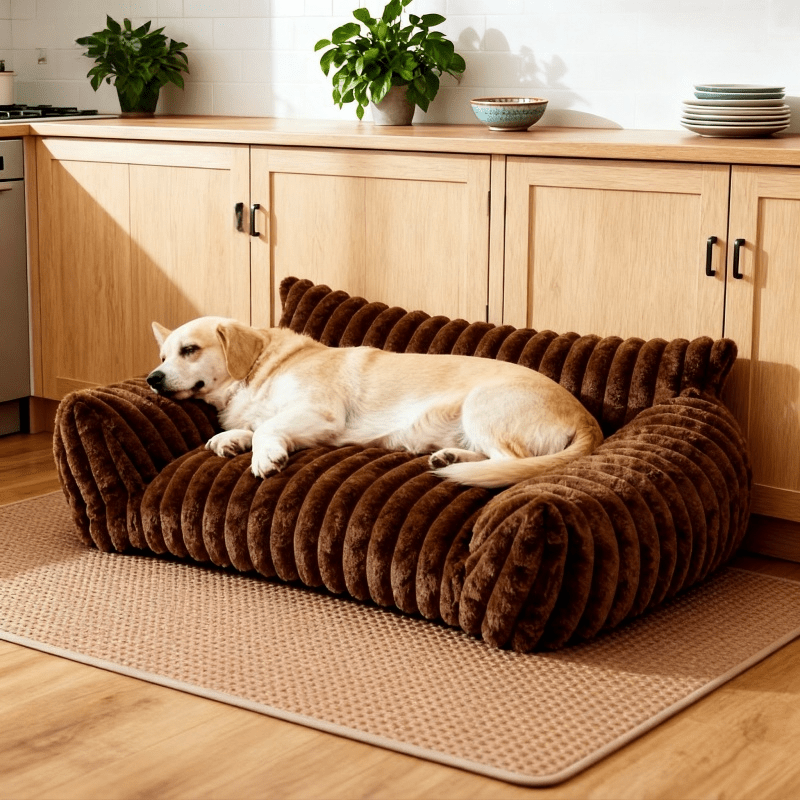 Easy to Store and Maintain! 1 Lightweight Detachable Pet Sofa | Perfect for Lazy Pet Owners in Living Rooms and Balconies