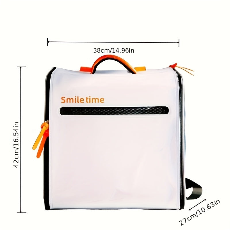 Cat Backpack Carrier for Small Dogs & Medium Cats - 18 lbs Capacity Foldable Travel Backpack with Ventilation Mesh