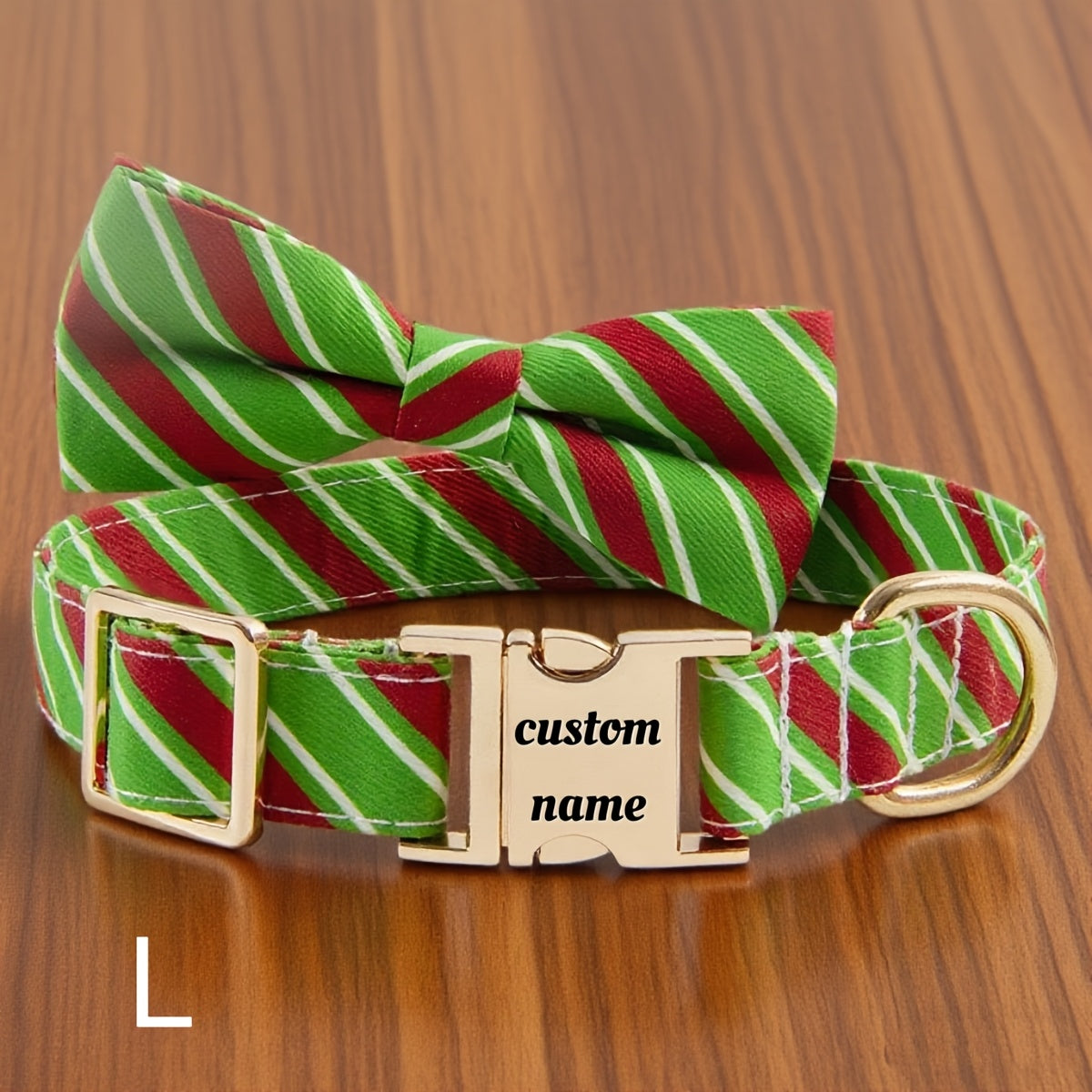 New Dog Collar for Christmas Gifts, Engraved Neck Collar to Prevent Loss, Pet Neckband.