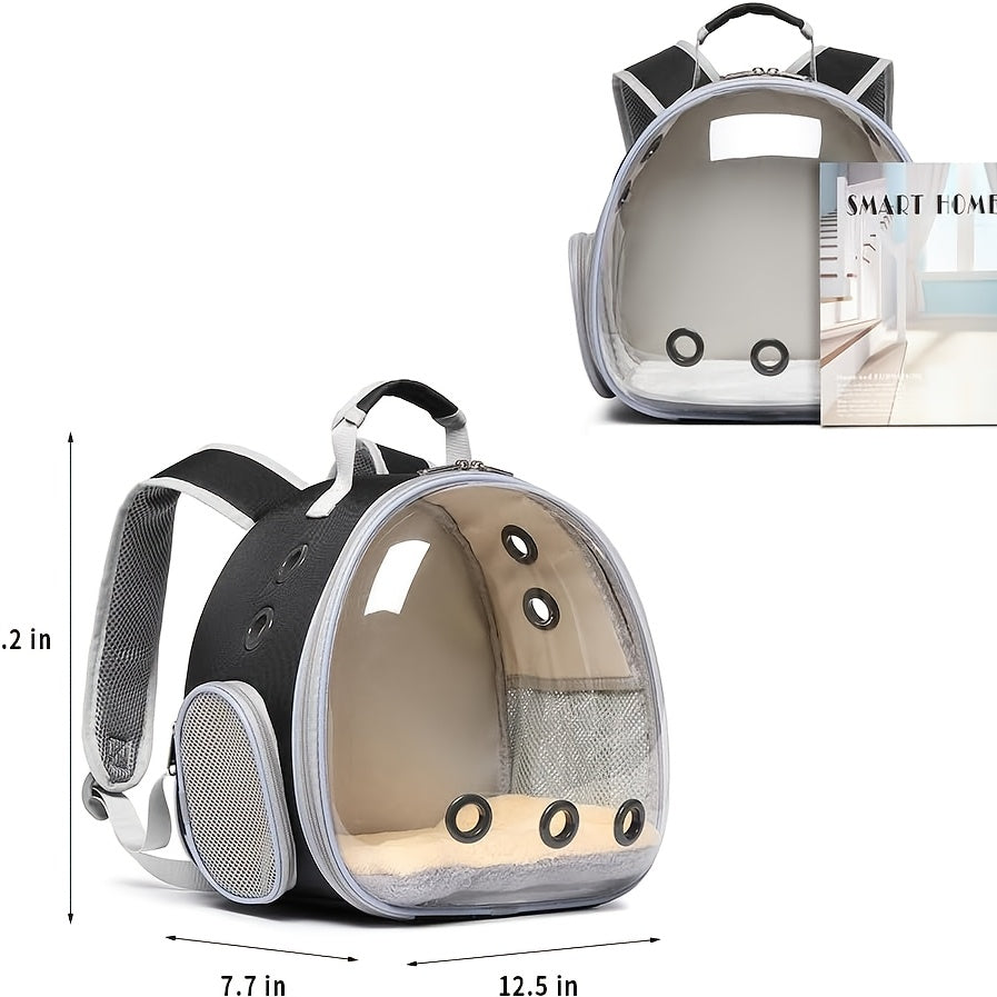 Backpack Carrier for Rabbits, Guinea, Hamsters, Kittens, Bearded Dragons & Lizards