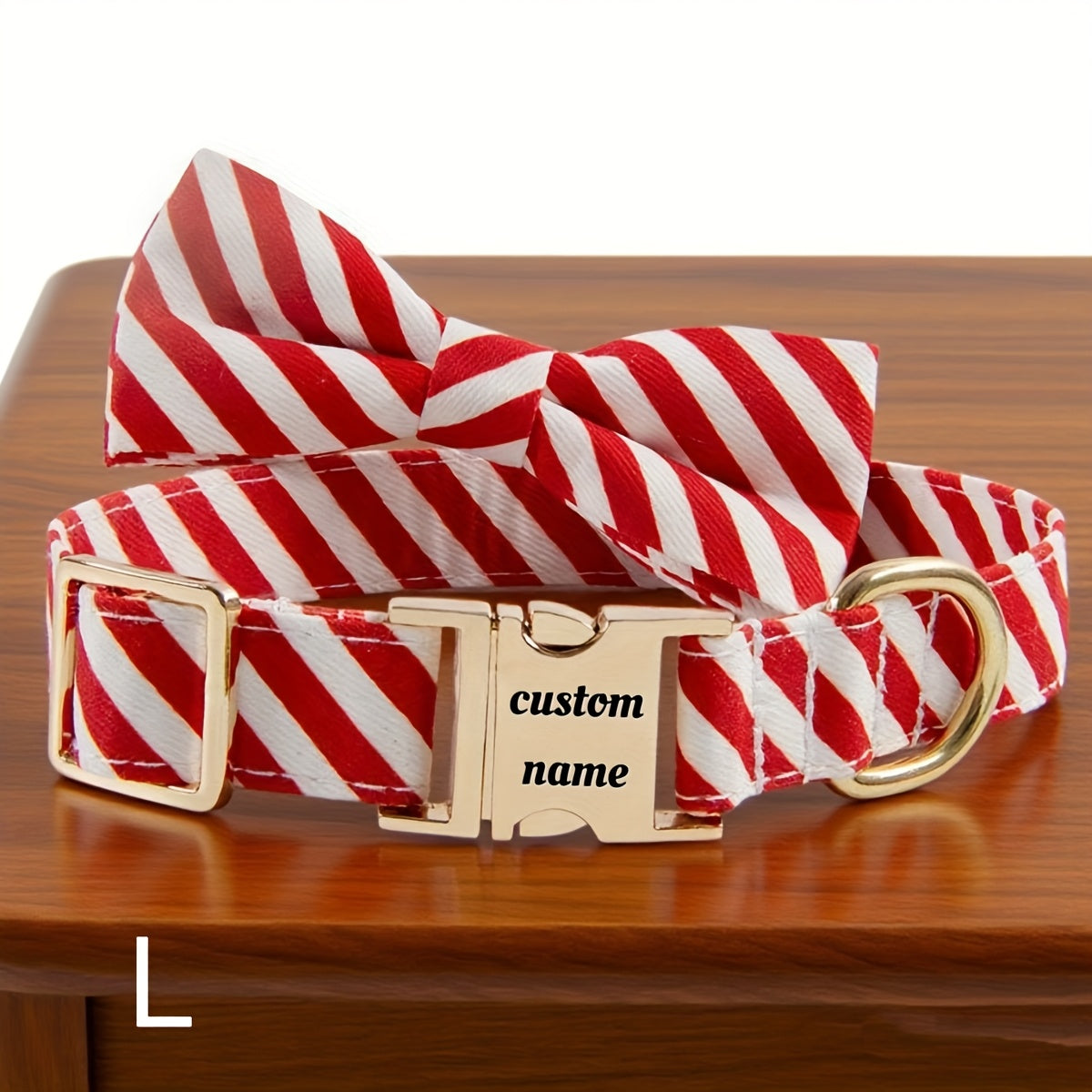 New Dog Collar for Christmas Gifts, Engraved Neck Collar to Prevent Loss, Pet Neckband.