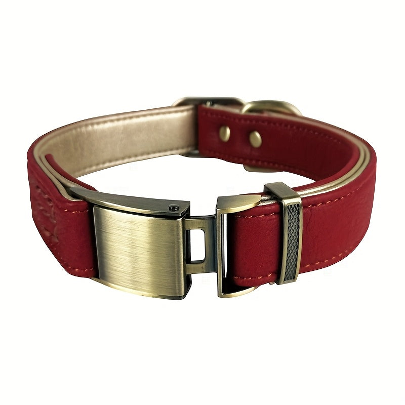 Buckle Dog Collars, Available in Various Colors and Styles for Small, Medium, And Large Dogs