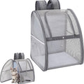 Air Travel Approved Breathable Cat & Small Dog Backpack Carrier