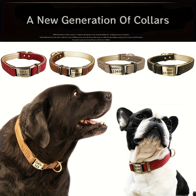 Buckle Dog Collars, Available in Various Colors and Styles for Small, Medium, And Large Dogs