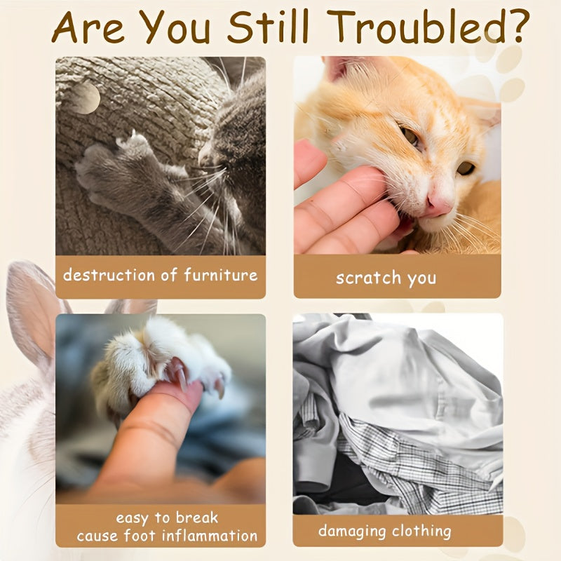 2pcs Ferris Wheel Cat Scratching Board and Sling Ball Toy 2-in-1 Combo Set, Self Relaxation Supplies for Cats