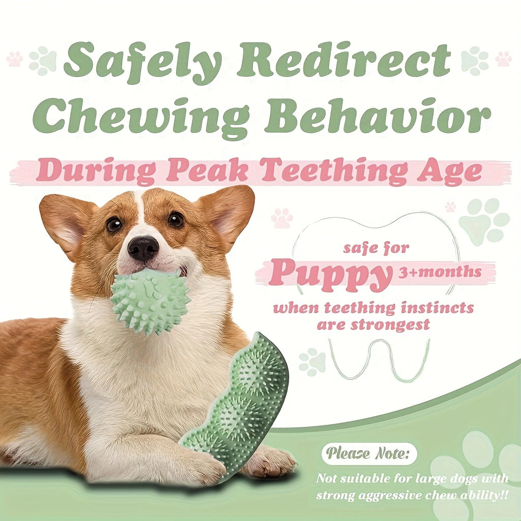 6pcs Silicone Chew Toys 6pcs Durable Silicone Chew Toys for Small Dogs | Safe