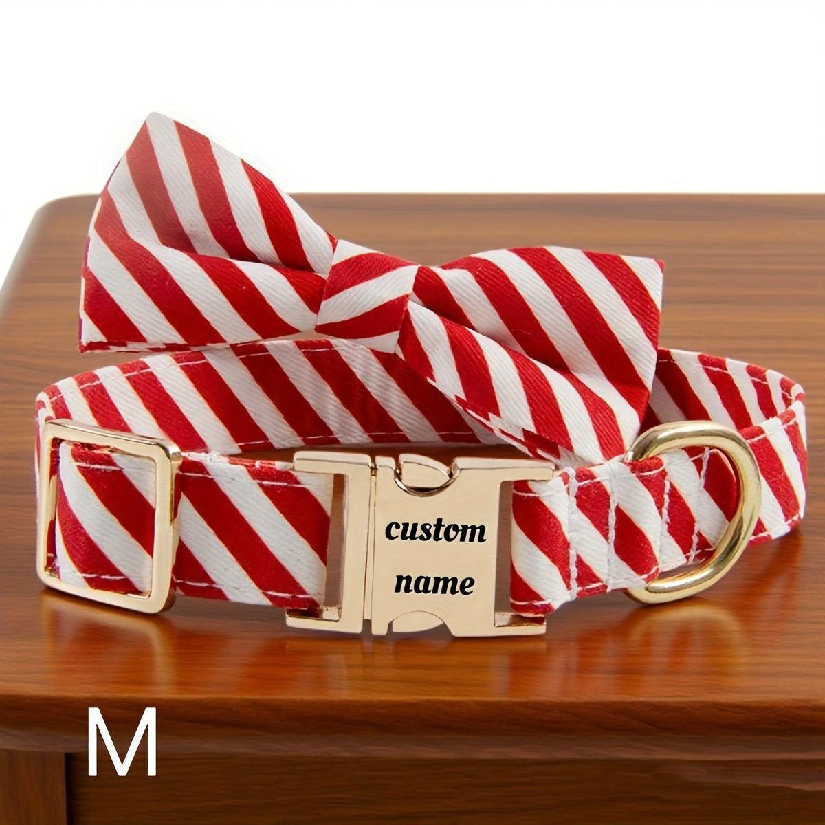 New Dog Collar for Christmas Gifts, Engraved Neck Collar to Prevent Loss, Pet Neckband.